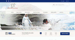 Desktop Screenshot of obramissionaria.com.br